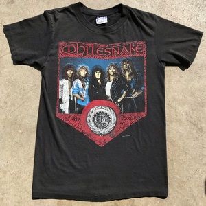 Vintage 80s Whitesnake American Tour T-Shirt
